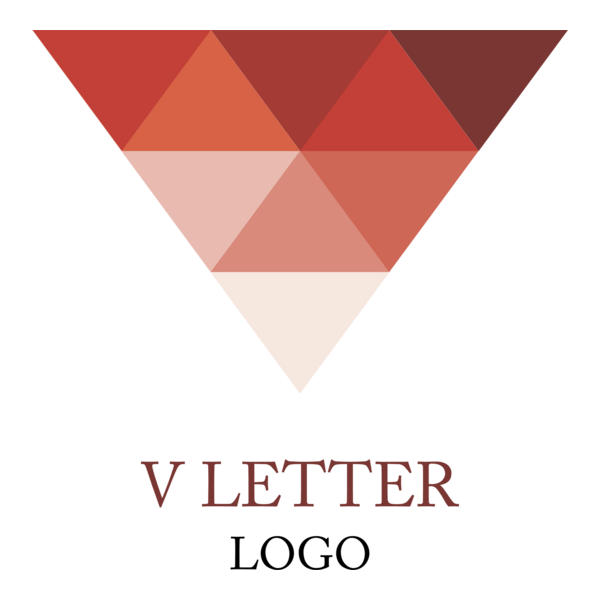 V Letter Diamond Inspiration Logo PNG Vector