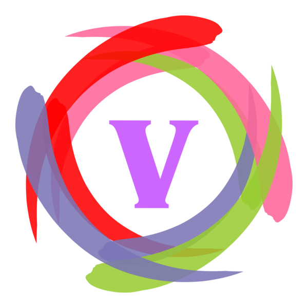 V Letter Logo PNG Vector