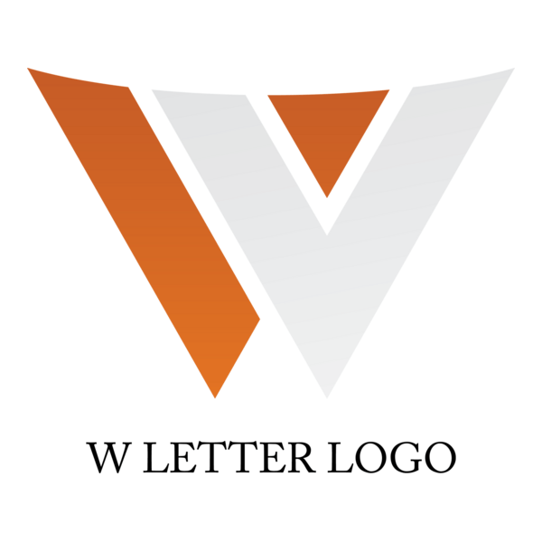 V W Letter Logo PNG Vector