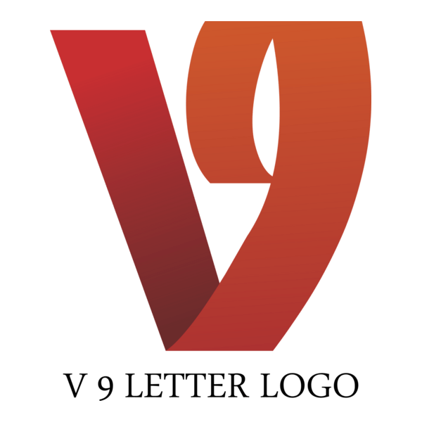 V9 Letter Logo PNG Vector