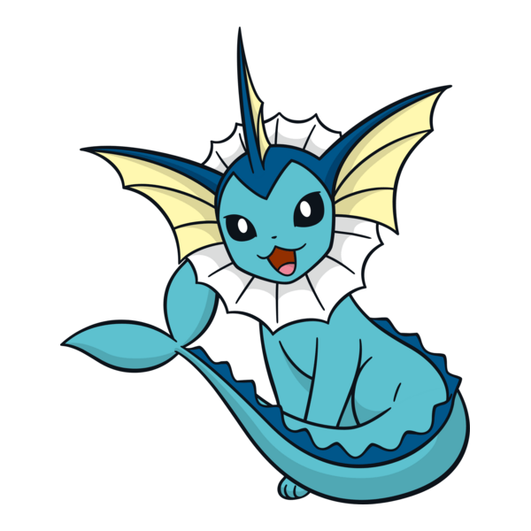 Vaporeon Logo PNG Vector