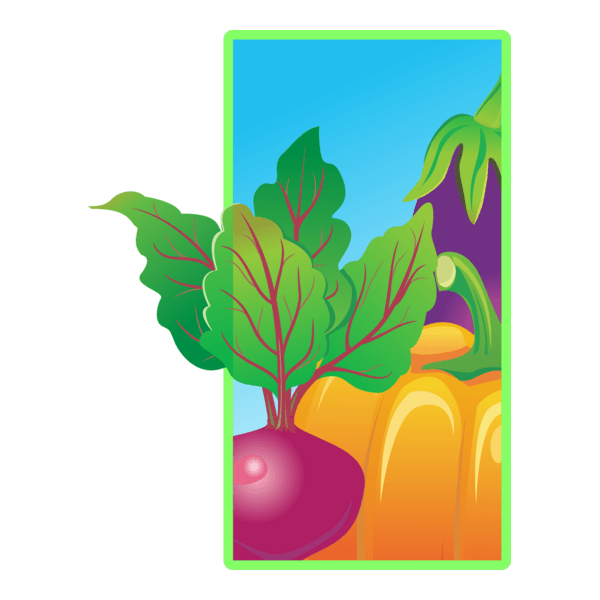 Vegetable Food Logo PNG Vector