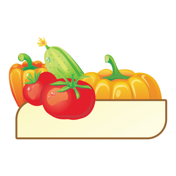 Vegetables Food Logo PNG Vector