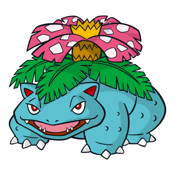 Venusaur Logo PNG Vector