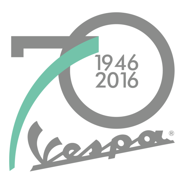 Vespa - 70º anniversary Logo PNG Vector