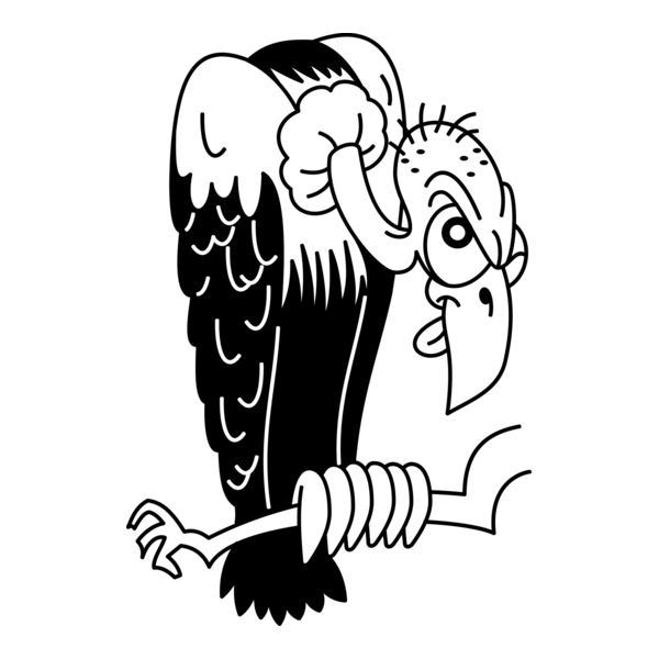 Vulture Logo PNG Vector