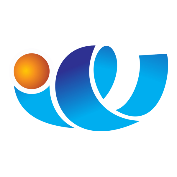 W I Ribbon Alphabet Logo PNG Vector