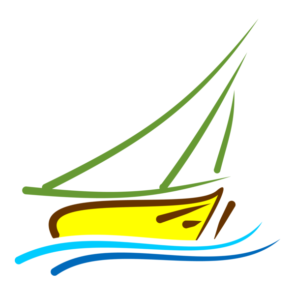 Water Boat Logo PNG Vector