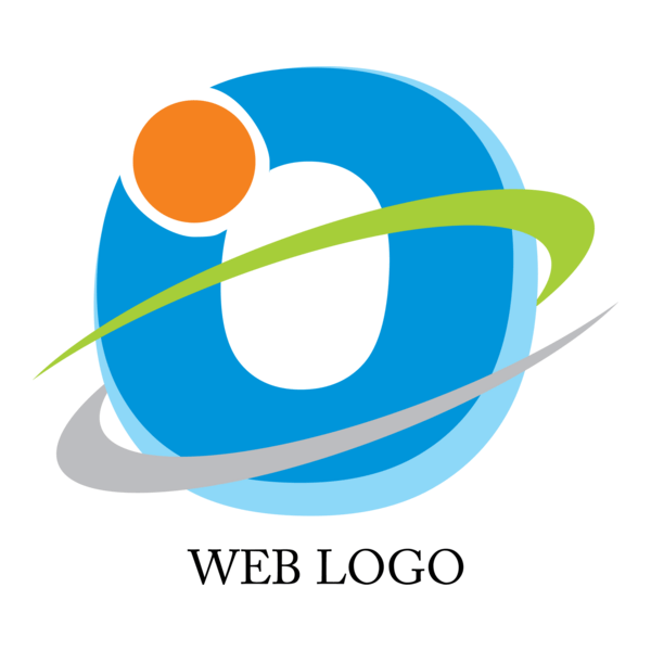 Web O Letter Design Logo PNG Vector