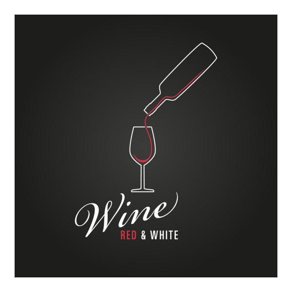 Wine Logo PNG Vector