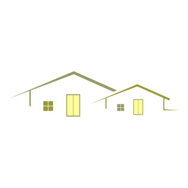 Wood Building Logo PNG Vector