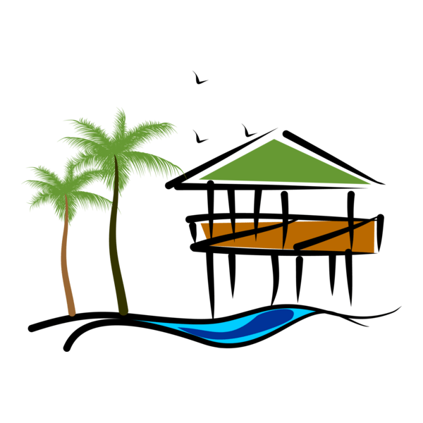 Wood House Logo PNG Vector