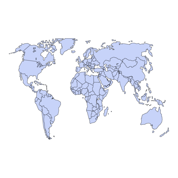 World Map Logo PNG Vector