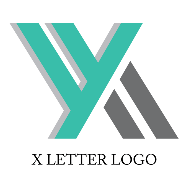 X Letter Logo PNG Vector