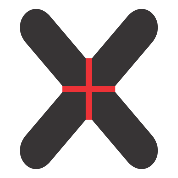 X mans Logo PNG Vector
