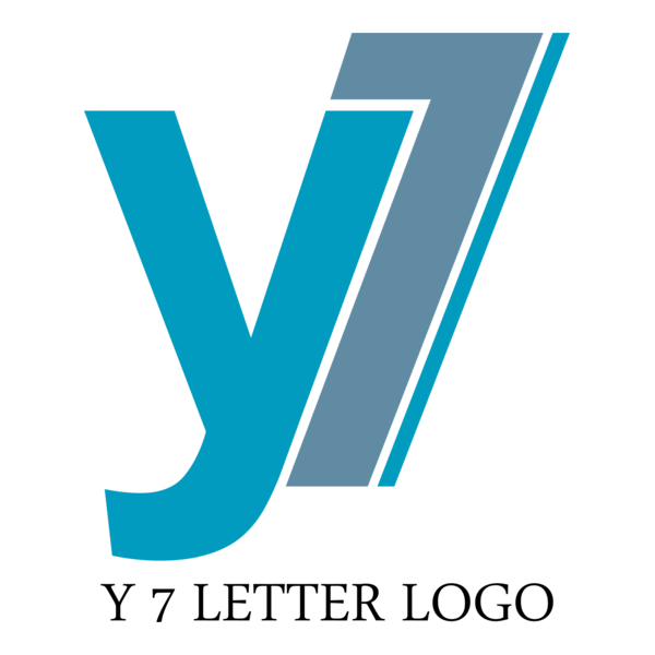 Y7 Letter Logo PNG Vector