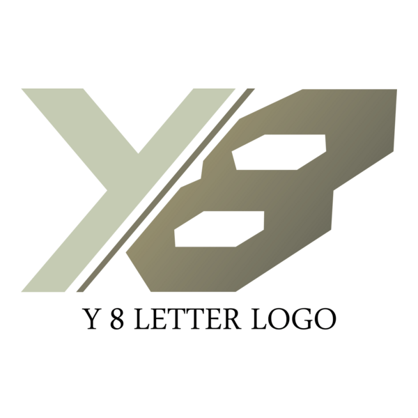 Y8 Letter Logo PNG Vector