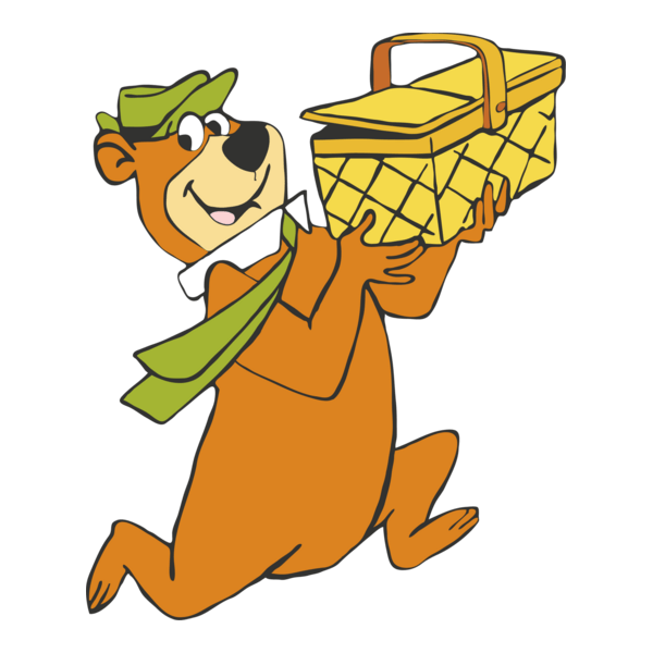 Yogi Bear Logo PNG Vector