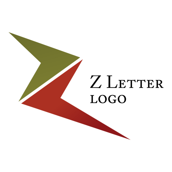 Z Arrow Letter Logo PNG Vector