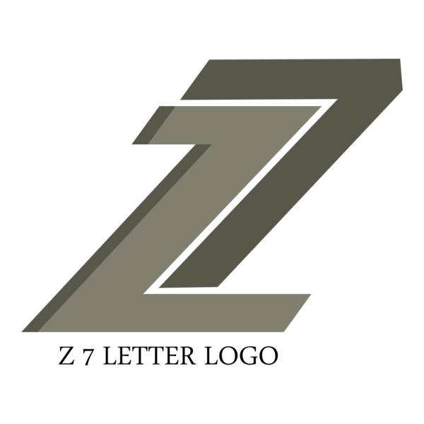 Z7 Letter Logo PNG Vector
