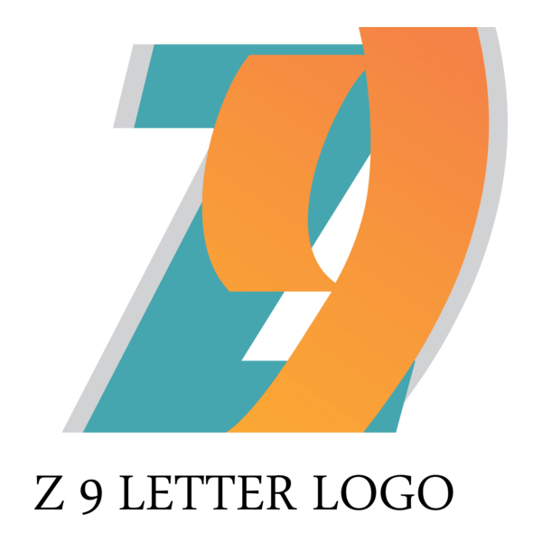 Z9 Letter Logo PNG Vector