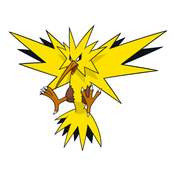 Zapdos Logo PNG Vector