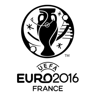 2016 UEFA Euro Flat Logo PNG Vector