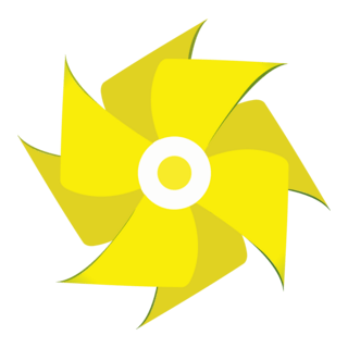3d Fan Logo PNG Vector