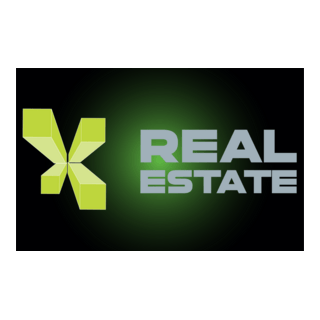 3D Top View Building Real Estate Logo PNG Vector