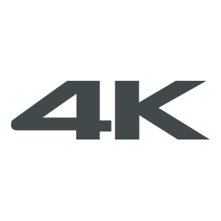 4K Logo PNG Vector