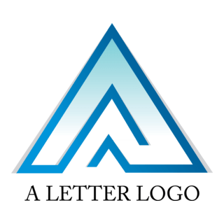 A Letter Design Logo PNG Vector