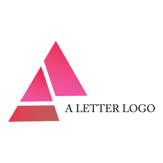 A Letter Design Logo PNG Vector