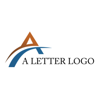A Letter Logo PNG Vector