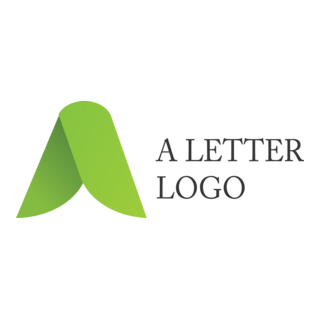 A Letter Logo PNG Vector
