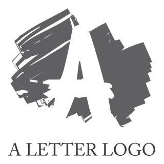 A Letter Logo PNG Vector