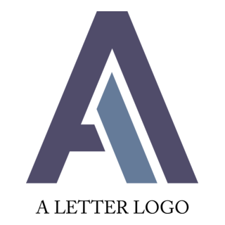 A Letter Logo PNG Vector