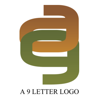 A9 Letter Design Logo PNG Vector