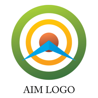 Aim Design Logo PNG Vector