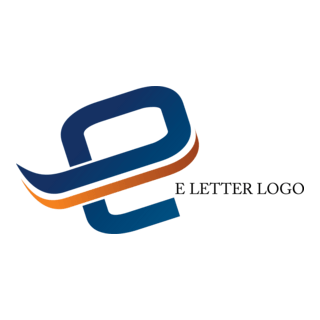 Alphabet E Design Logo PNG Vector