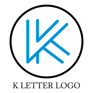 Alphabet K Design Logo PNG Vector