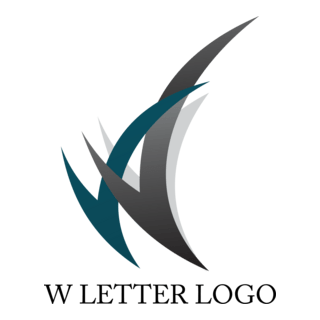 Alphabet W Design Logo PNG Vector
