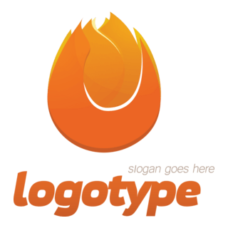 Attractive Fire Logo PNG Vector