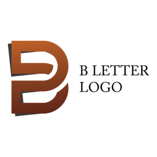 B D Letter Logo PNG Vector