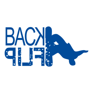 Back Flip Logo PNG Vector