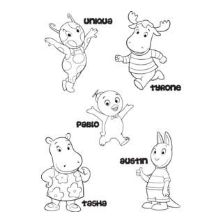 Backyardigans PB Logo PNG Vector