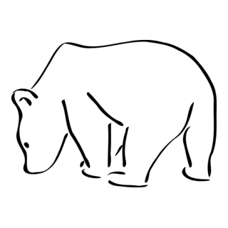 Bear Logo PNG Vector