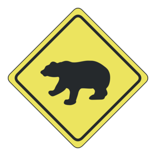 Bears Crossing Logo PNG Vector