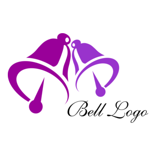 Bell Art Logo PNG Vector