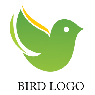 Bird Design Logo PNG Vector