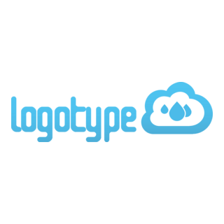Blue Cloud Hosting Logo PNG Vector